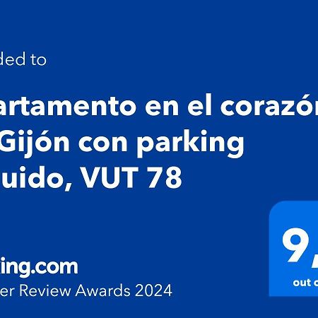 Apartamento En El Corazon De Gijon Con Parking Incluido, Vut 78 Екстериор снимка