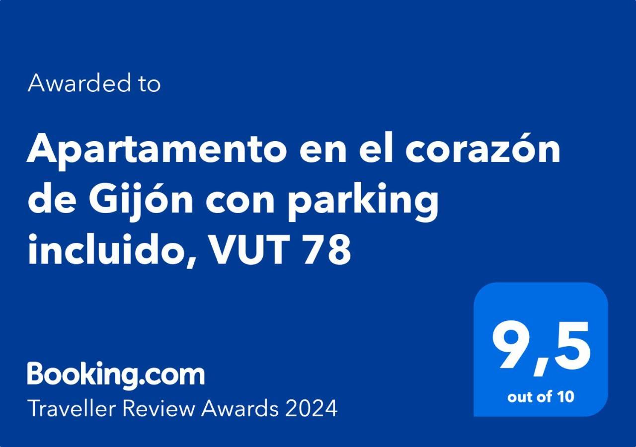 Apartamento En El Corazon De Gijon Con Parking Incluido, Vut 78 Екстериор снимка